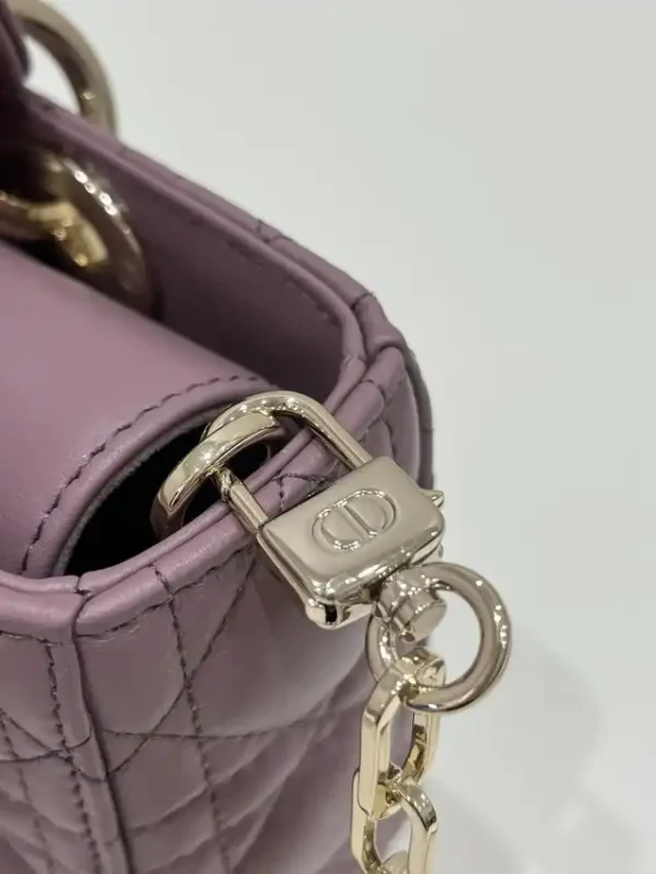 Dior Lady D-Joy Bag  Purple - Image 7