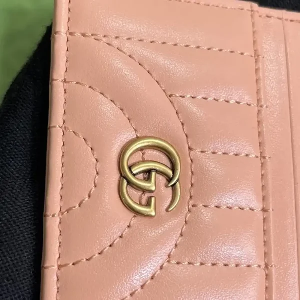Gucci  Marmont Card Holder Pink - Image 7