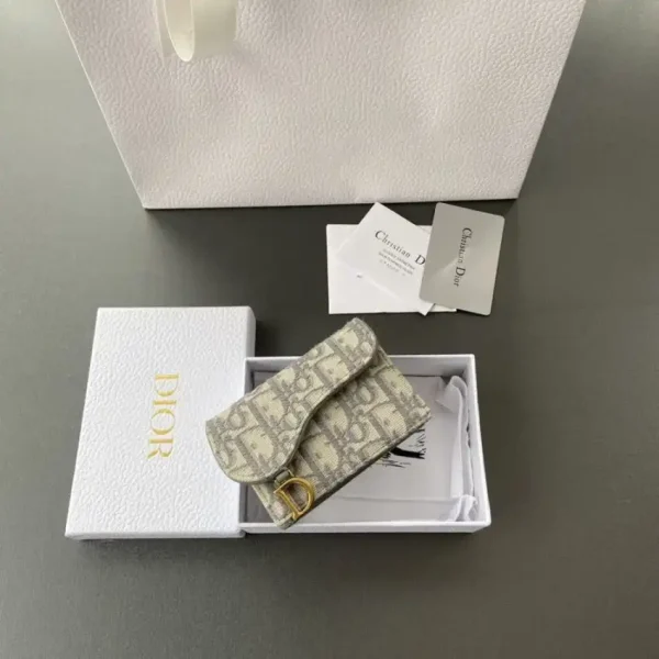 Dior Bloom Card Holder  Beige - Image 3