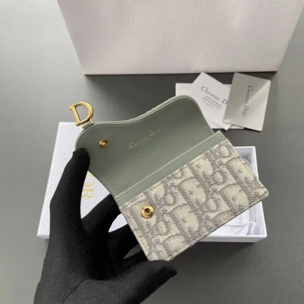 Dior Bloom Card Holder  Beige - Image 5