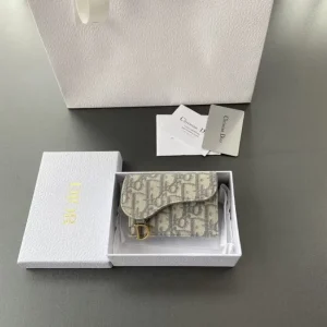 Dior Bloom Card Holder  Beige