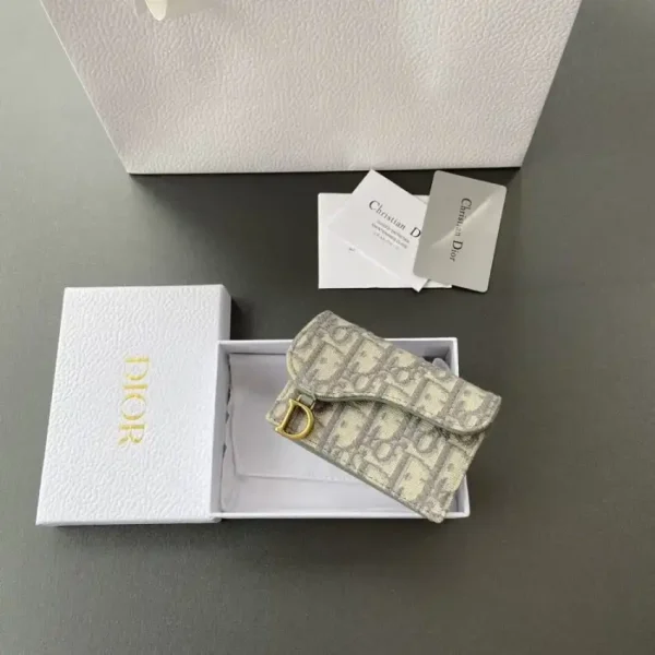 Dior Bloom Card Holder  Beige - Image 7