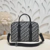 Dior Oblique Briefcase White