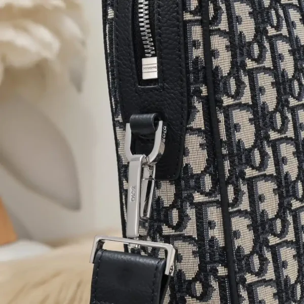 Dior Oblique Briefcase White - Image 6