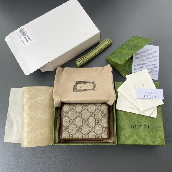Gucci  Horsebit 1955 Wallet Brown - Image 6