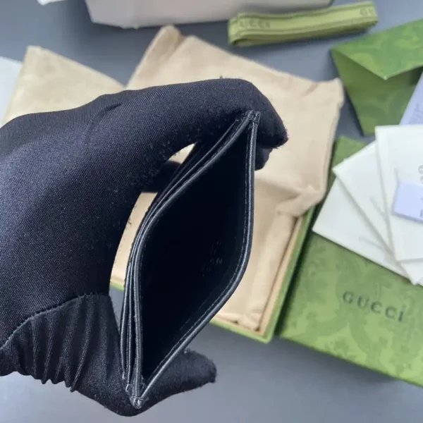 Gucci  Marmont Card Holder Black - Image 6