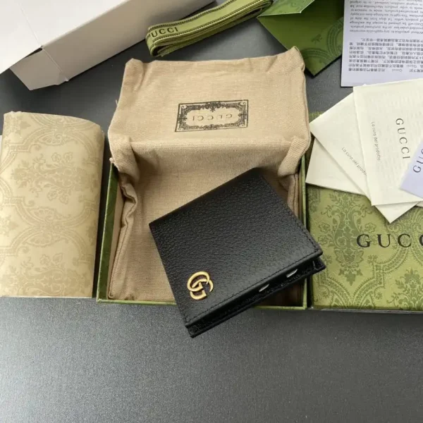 Gucci  Marmont Wallet Black - Image 3