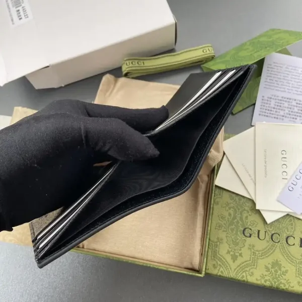 Gucci  Marmont Wallet Black - Image 4