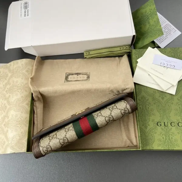 Gucci  Ophidia  Long Wallet Brown - Image 9