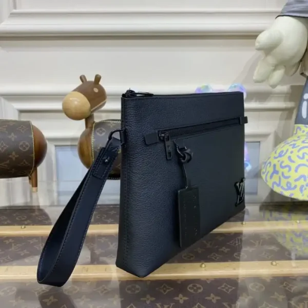 Louis Vuitton Takeoff Pouch Black - Image 8