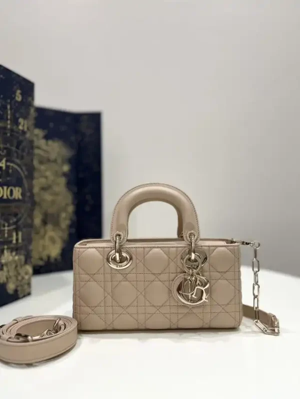 Dior Lady D-Joy Bag  Light Caramel