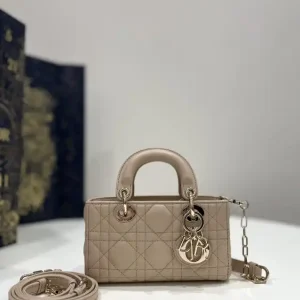 Dior Lady D-Joy Mini Bag Caramel