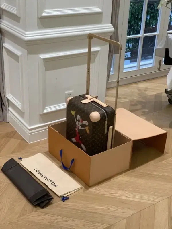 Louis Vuitton Suitcase Custom Colors - Image 5