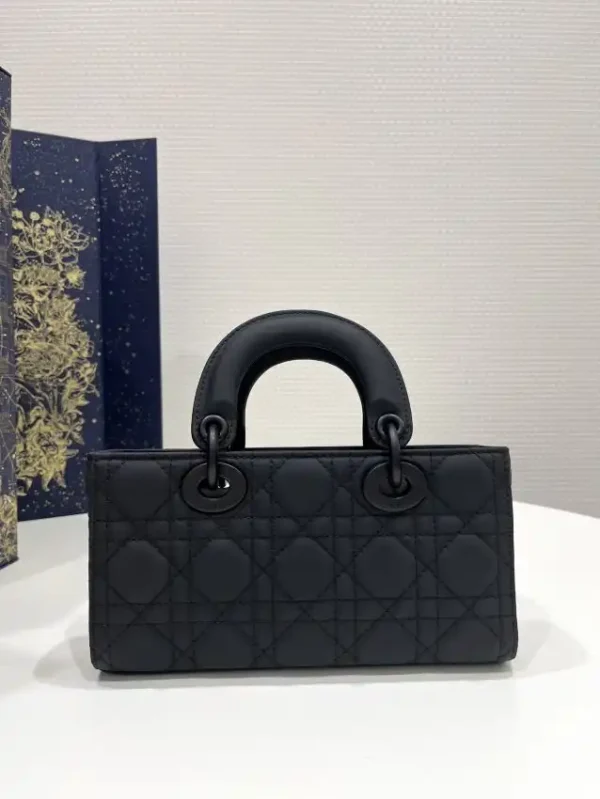 Dior Lady D-Joy Bag  Black Matte - Image 2