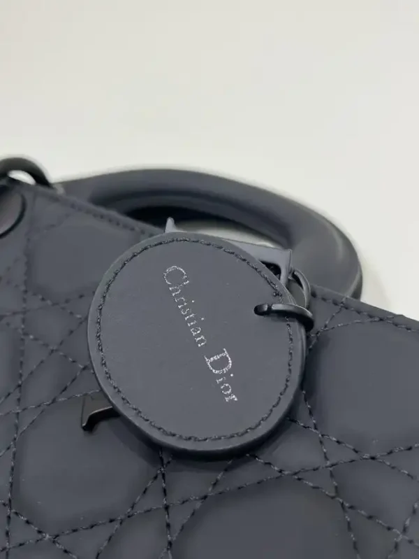 Dior Lady D-Joy Bag  Black Matte - Image 6