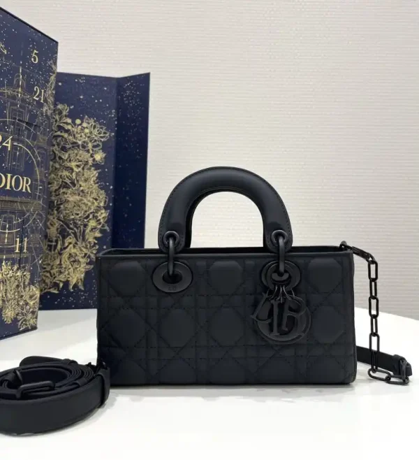 Dior Lady D-Joy Bag  Black Matte