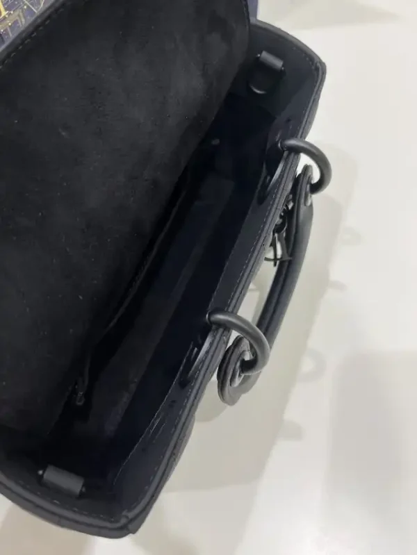 Dior Lady D-Joy Bag  Black Matte - Image 8