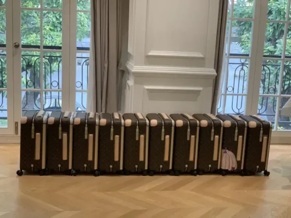 Louis Vuitton Suitcase Custom Colors - Image 2