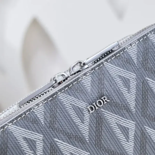 Dior Zipped Pouch  Diamond Blue - Image 5
