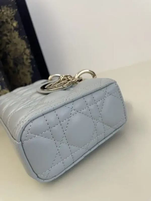 Dior Lady D-Joy Bag  Sky Blue - Image 7