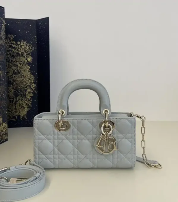 Dior Lady D-Joy Bag  Sky Blue