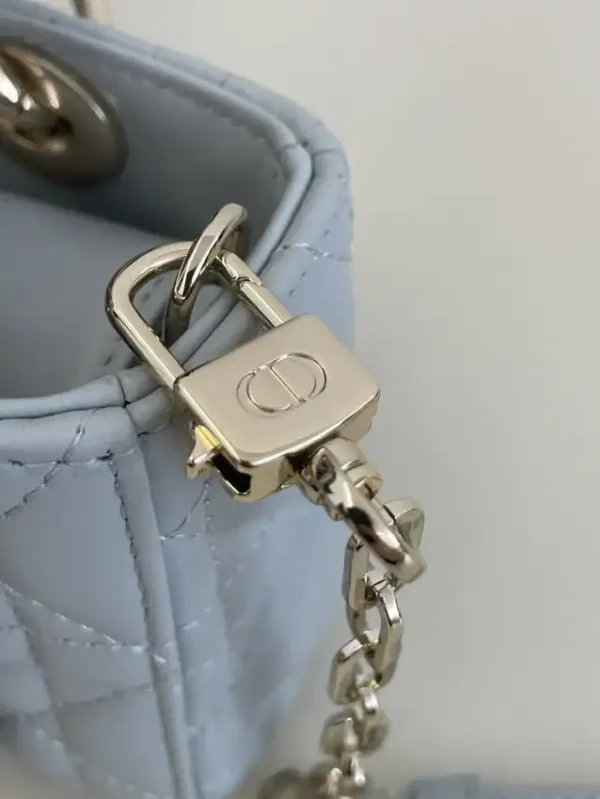 Dior Lady D-Joy Mini Bag Sky Blue - Image 3