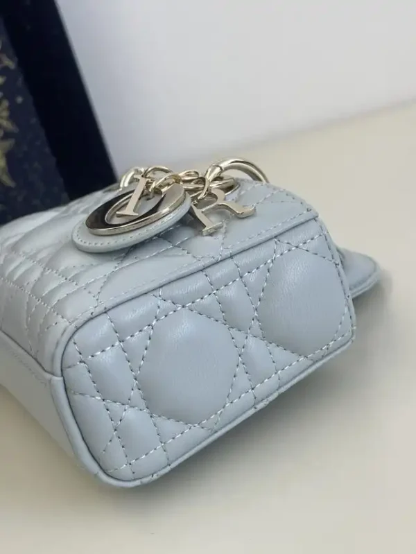 Dior Lady D-Joy Mini Bag Sky Blue - Image 5