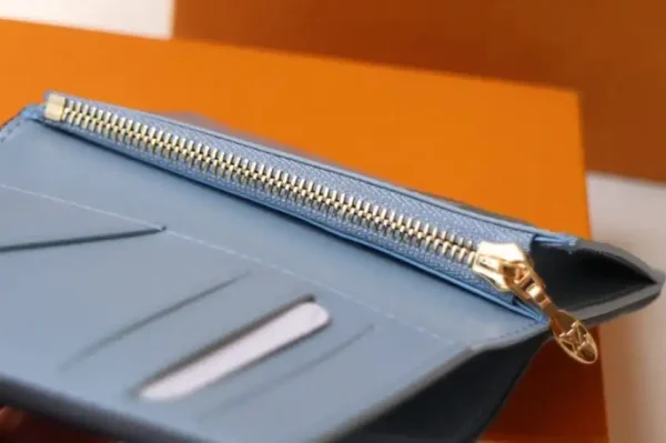 Louis Vuitton Vertical Compact Wallet Beige - Image 2