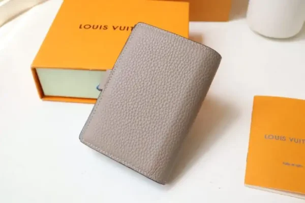 Louis Vuitton Vertical Compact Wallet Beige - Image 8