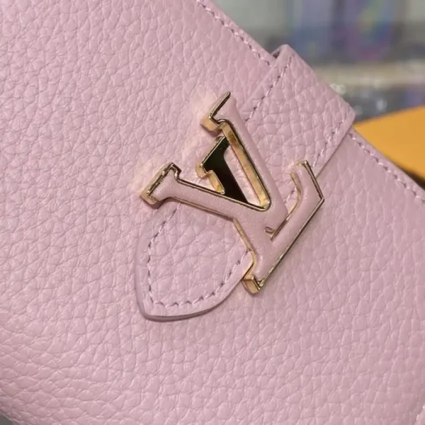 Louis Vuitton Vertical Compact Wallet Pink - Image 2
