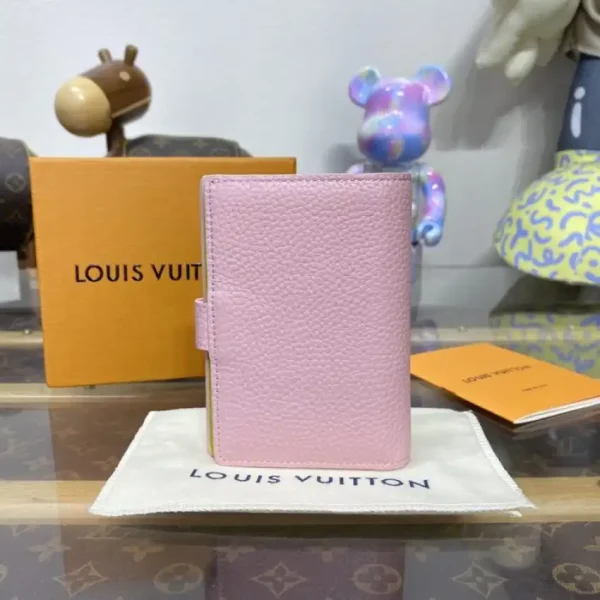 Louis Vuitton Vertical Compact Wallet Pink - Image 3