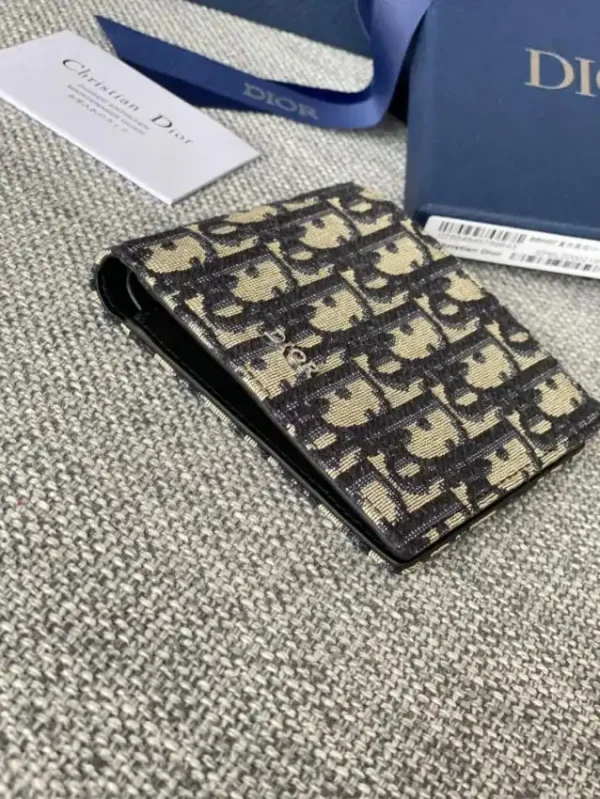 Dior Jacquard Wallet - Image 3