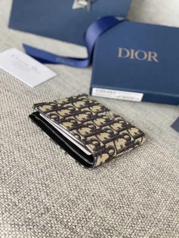 Dior Jacquard Wallet - Image 4