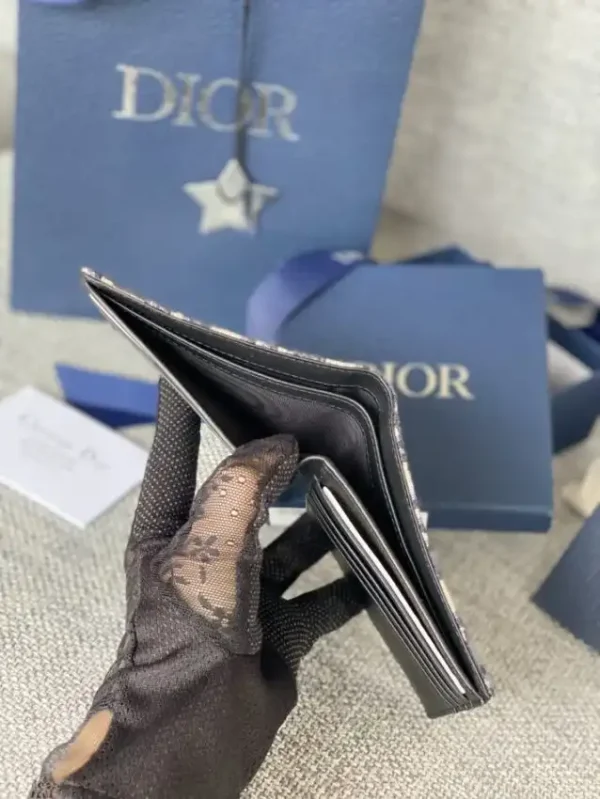 Dior Jacquard Wallet - Image 5