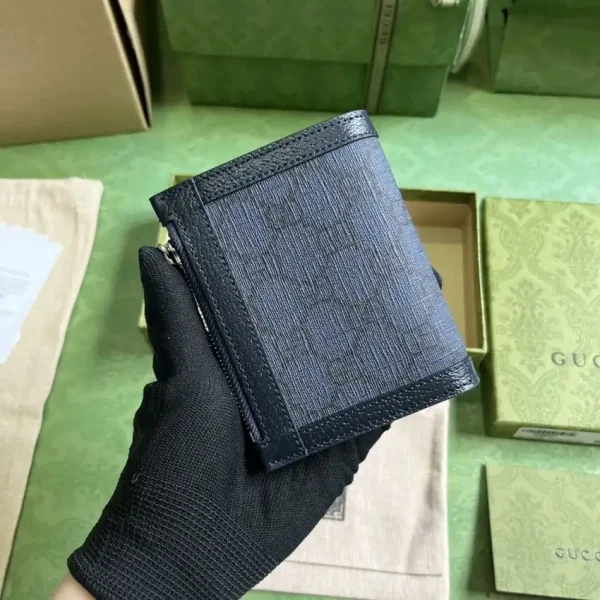 Gucci  Ophidia Compact Wallet Black - Image 6