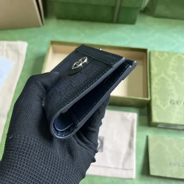 Gucci  Ophidia Compact Wallet Black - Image 7