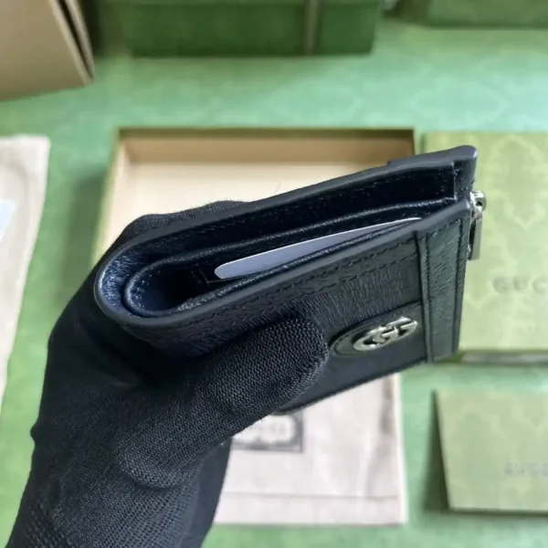 Gucci  Ophidia Compact Wallet Black - Image 8