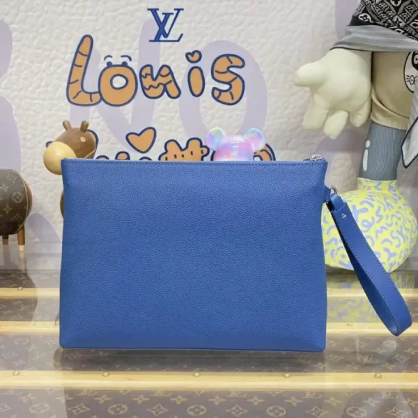 Louis Vuitton Takeoff Pouch Blue - Image 4
