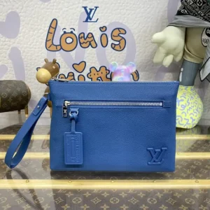 Louis Vuitton Takeoff Pouch Blue