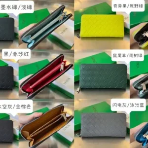 Bottega Veneta Zip Long Wallet
