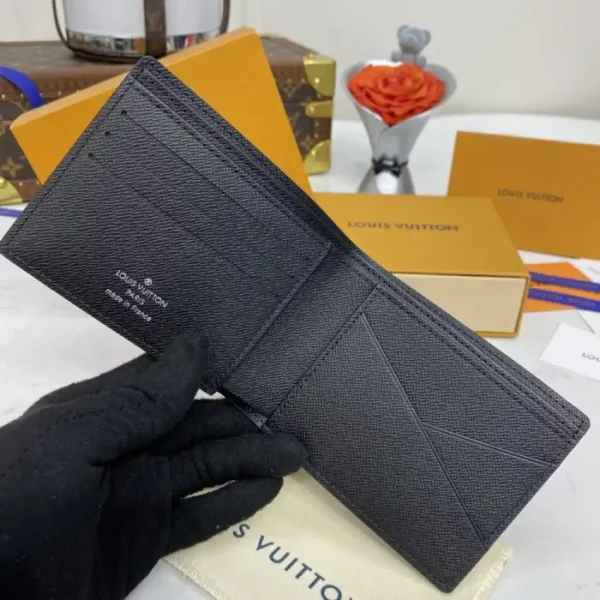 Louis Vuitton Multiple Wallet Black Grid - Image 2