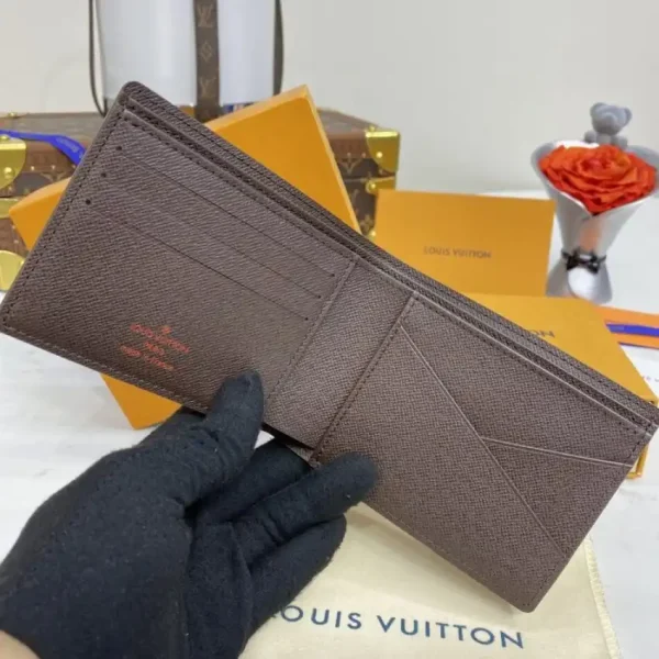 Louis Vuitton Multiple Wallet Brown Grid - Image 4