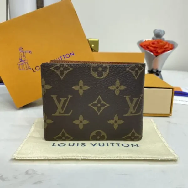 Louis Vuitton Multiple Wallet Brown - Image 4