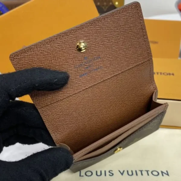 Louis Vuitton Envelope Card Holder Brown - Image 4