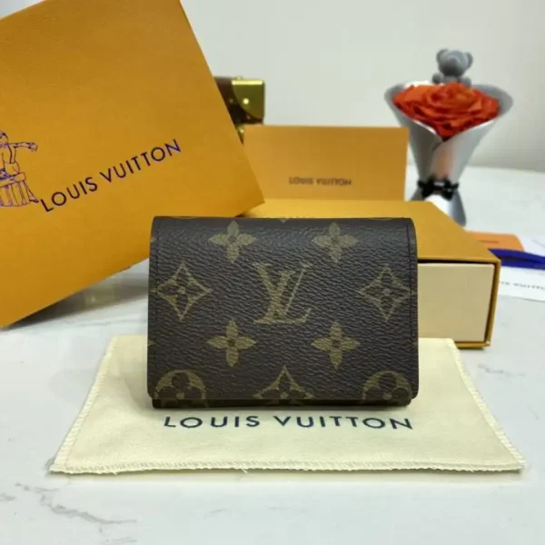 Louis Vuitton Envelope Card Holder Brown