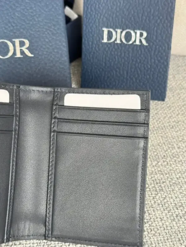 Dior Bi Fold Card Holder  4 Colors - Image 3