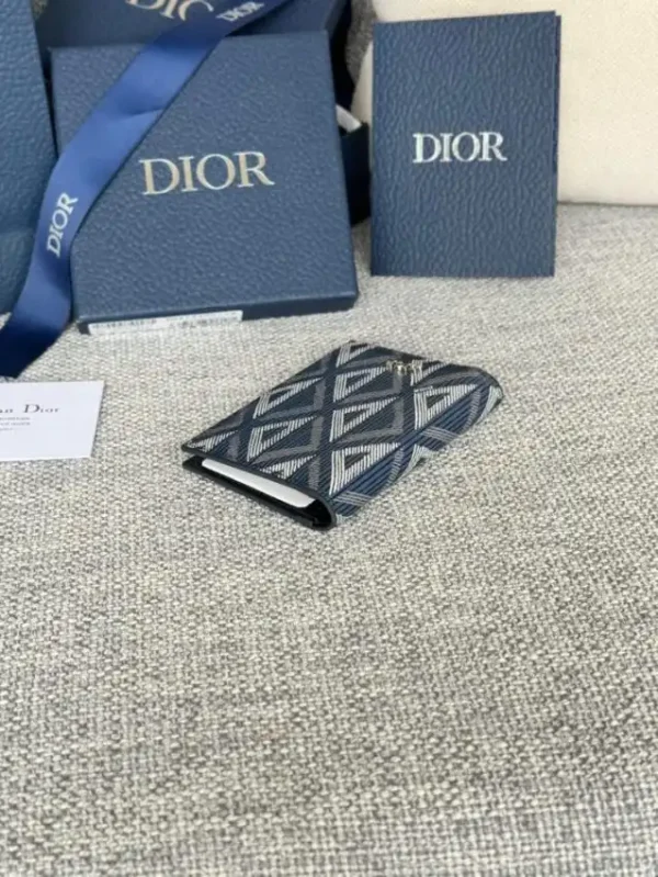 Dior Bi Fold Card Holder  4 Colors - Image 4