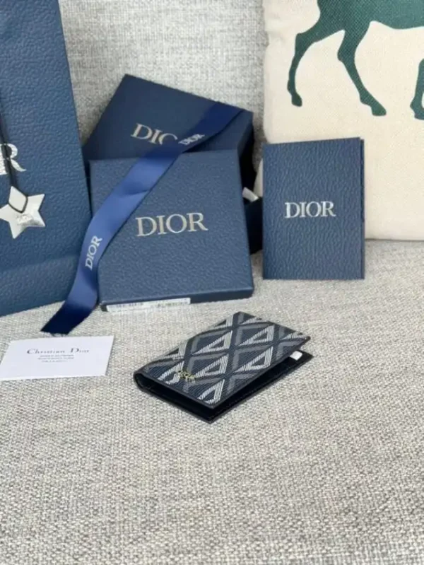 Dior Bi Fold Card Holder  4 Colors - Image 5