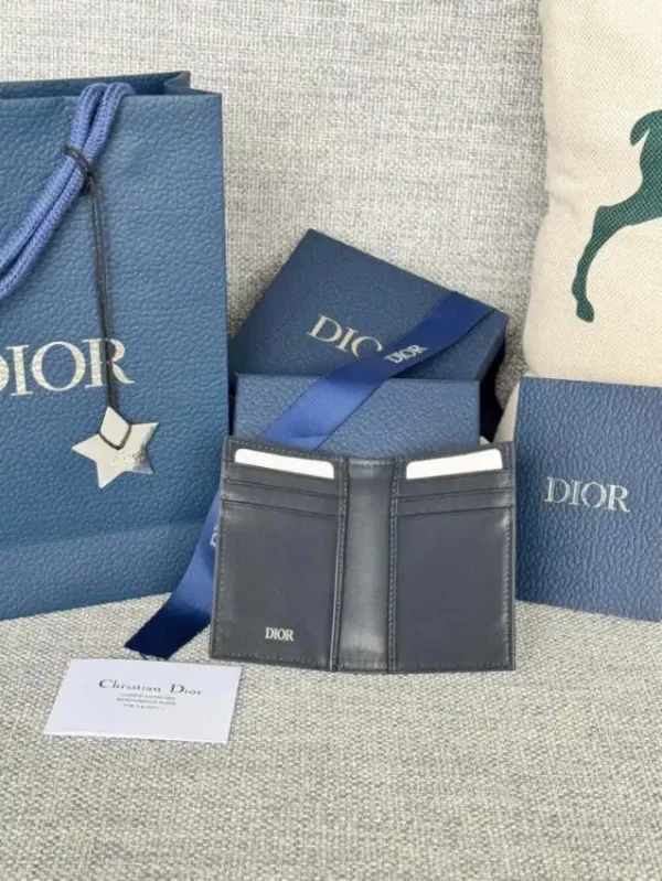 Dior Bi Fold Card Holder  4 Colors - Image 2