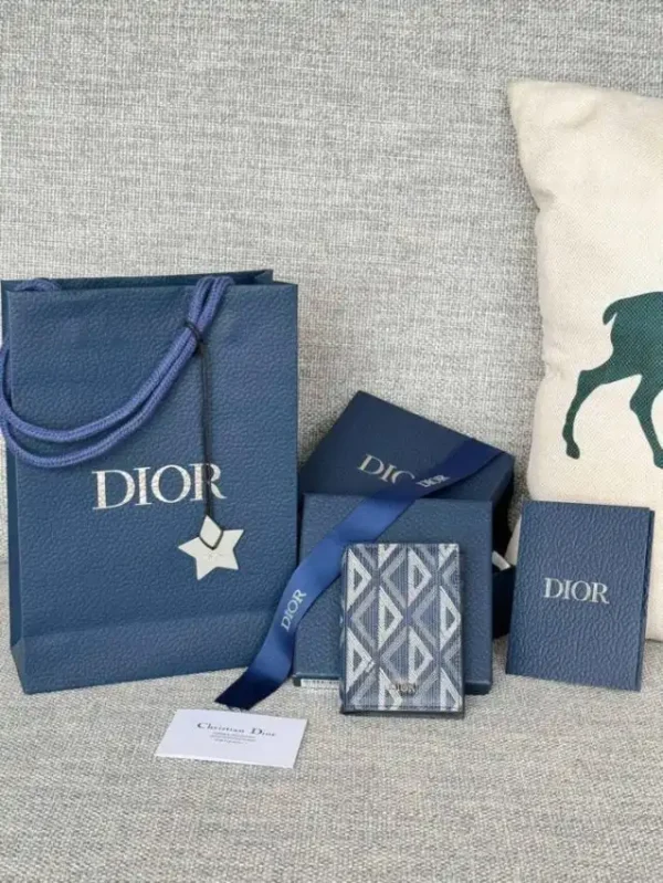 Dior Bi Fold Card Holder  4 Colors - Image 9